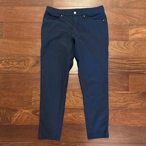 Men's Navy Lululemon ABC pant